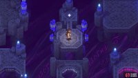 Interact with the white diamond here to finish this room.