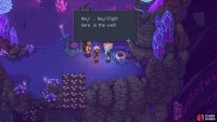Inspect the well to get a little side quest for this area.