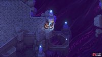 In the next area, clear the enemies then jump into the next hole.