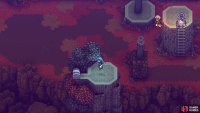 Move the block with the grapple point here to get to this chest.