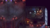 The secret passage will allow you to reach this chest on the balcony.