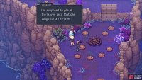 This NPC needs some help tidying up the nearby leaves.