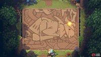 The outer pieces of the puzzle all have borders, making it easy to line them up.