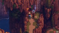 There is a cave entrance right next to this save point.