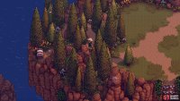There is a chest hidden in the trees not that far past the previously mentioned save point.