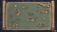 Speaking with Resh’an at camp points to this island on the world map.