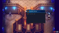 Place the Ornate Stone into the receptacle to continue the little dungeon.