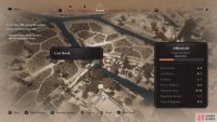 The location of the Lost Book on the map.