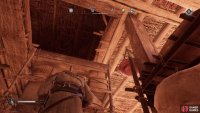 Move the shelf in the room to climb to the second floor and the chest.