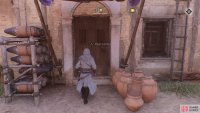 The first step is finding the key for this door right here.