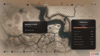 The location of the Baghdad’s Canals site on your map.