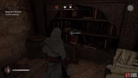 The Lost Book will be sitting on a little stand.