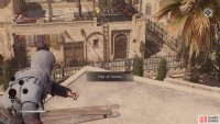 There are two guards blocking the entrance to the key.