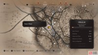 The location of the Gear Chest on the map.