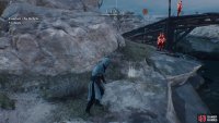 The treasure will appear as a glowing spot on the ground.