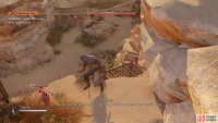 Assassinate the thieves from above to remain unseen, then use the foliage below.
