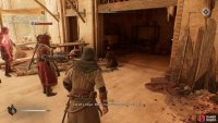 You can help the merchant at the Bazaar by bribing the guards with a Power Token, or by killing them.