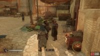Mercenaries can be used to help defeat or distract nearby guards.