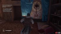 Interact with the diagrams in the workshop to trigger a cutscene.