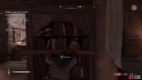 Inspect the clues in Ahmad’s Workshop, and move the bookcases to reveal the diagram.