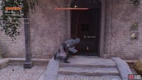 You can enter the office on the western side.
