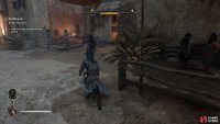 You can ask the rebels outside to cause a distraction by attacking the guards.