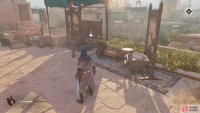 Speak with the ailing man on the bench to start A Life’s Work
