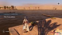 Make your way down from the palace to complete the mission.