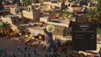 Use your falcon to pinpoint his exact location.