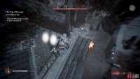 After the messenger speaks with two guards, follow him through an ally, and then use the roofs as a detour.