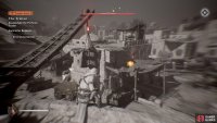 Use a well-timed throwing knife at the crane to deal with them both.