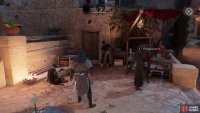 The artifact is southeast of the Winter Palace with an NPC in the courtyard.