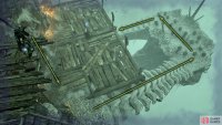 At the end of the path after dispatching the mages, you need to head to the platform below (beware, enemies) and follow the umbral ramps around.