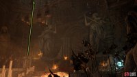 Activate the Vestige then head up the ladders.