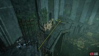 Head down the Cistern, run past the Mangler, and head left into the sewer area.
