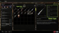 This will bring up all the equipment you have that has rune slots.
