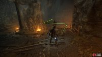 Defeat the enemies, and make your way to the other side, and then head left.