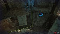 Drop to the wooden platform below where the red orbs were and head right to the next jail cell.