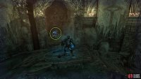 Inside the cell, you’ll find a Stigma. Soul Flay it to get the Perception Wisp.