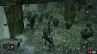 Follow the Umbral path down below the platform you need to open up.