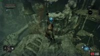 From the Umbral area, once again cross over using these bridges.