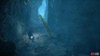 Follow the path forward while defeating any nearby enemy.