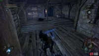 After jumping the gap, you’ll come across an elevator room.