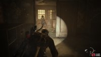 Sneak around the area whilst taking out Clickers with a Shiv