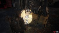 then enter the garage to find the Flamethrower.