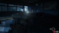 Head over to the west wing and hide behind the desk until the enemies run past.
