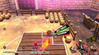 then position her near the corner of a distant platform to ensure she’s contributing as much as possible to the Triple Threat attack that will finish this map.