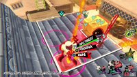 Climb up yet another ladder and move Ann into the corner of a roof near a guard. This will be her Triple Threat position for future use.