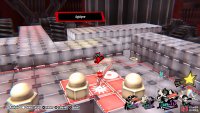 Step 25: Cast a single-target spell with party member 4 to take out the enemy on the ledge.