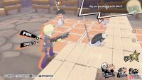 Stand at the corner of the crate, and fire Ryuji&rsquo;s gun which will give him another turn.